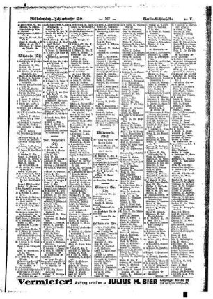 C. Verzeichniß der Handel= und Gewerbetreibenden, nach Erwerbs= bezw. Berufszweigen alphabetisch geordnet