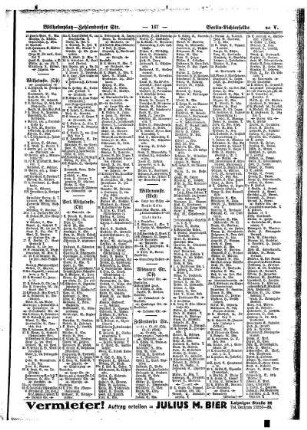 C. Verzeichniß der Handel= und Gewerbetreibenden, nach Erwerbs= bezw. Berufszweigen alphabetisch geordnet