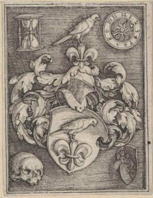 Buchplatte des Hieronymus Baumgärtner