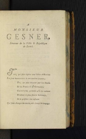 Widmung an den Autor