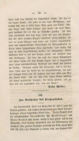 30-32 Zur Geschichte des Kirchenliedes