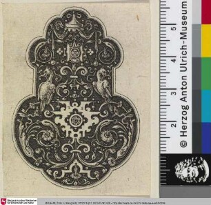 [Ornament mit zwei Adlern]