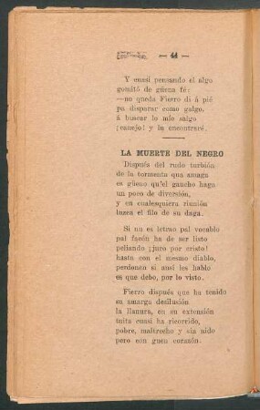 La Muerte del Negro