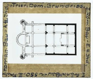 Trier, Dom : Grundriss