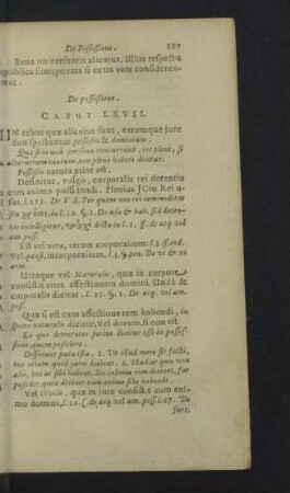 Caput LXVII. - LXXVIII.