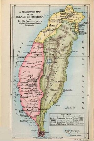 An Account of Missionary Success in the Island of Formosa published in London in 1650 and now reprinted with copious appendices : In 2 volumes, 2