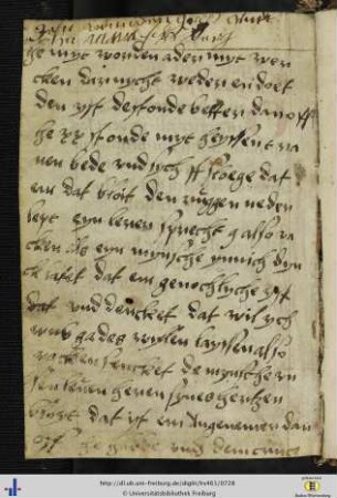 [363v] Aszetische Notizen (16. Jh.).