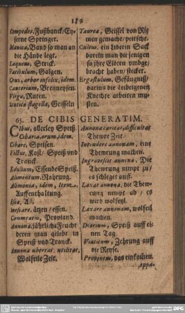[95.] De Cibis Generatim