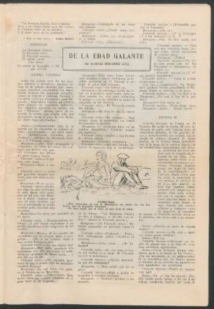 De la edad galante