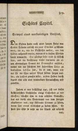 319-346, Sechstes Capitel. - Achtes Capitel.