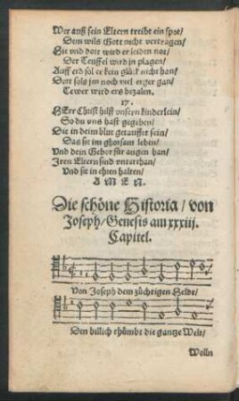 Die schöne Historia/ von Joseph ...