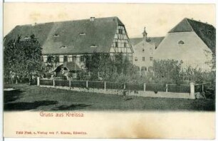 Kreissa. Blick zum Gut