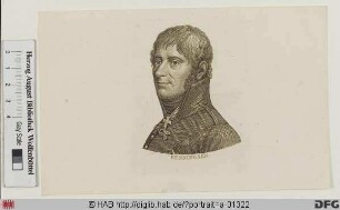 Bildnis Levin August Gottlieb von Bennigsen (1813 Graf)