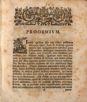 Diss. de beatitudine Dei