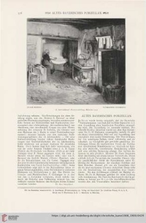 Altes bayrisches Porzellan