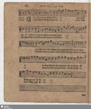 IX. Allein Gott in der Höh sei Ehr