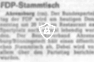 FDP-Stammtisch