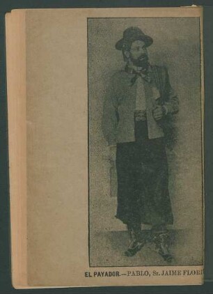 El payador.- Pablo, Sr. Jaime Florit [Ilustración]