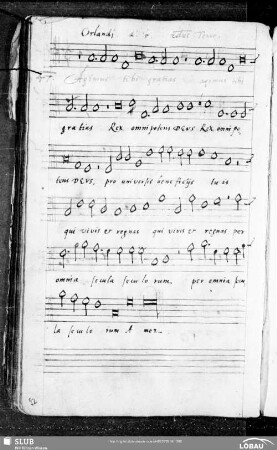 47 Orlando di Lasso: Agimus tibi gratias rex omnipotens Deus