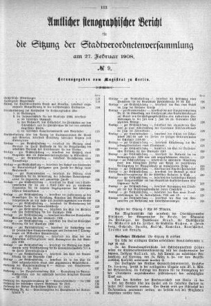 No. 9, 27. Februar 1908