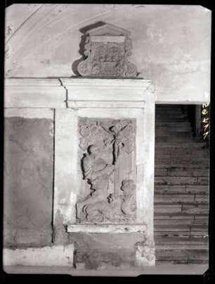 Schloßkirche; Gruft, Grabmal Wolfgang Schutzbar 1562