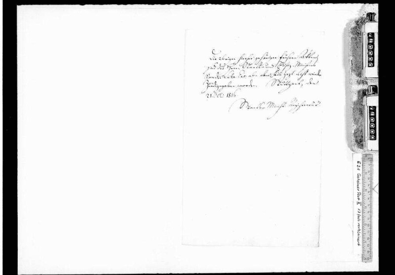 Vermählung der Prinzessin Amalie von Württemberg mit dem Erbprinzen zu Sachsen-Hildburghausen am 24.04.1817
