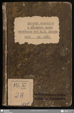 Zběrka serskich basnow : 2. dźel