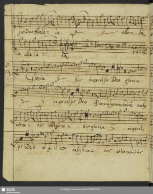 [Anonymus:] Gloria in excelsis Deo parvulus