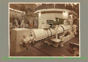 Wechselmaschine für horizontale Core-Einsätze am Forschungsreaktor 2 (FR 2)