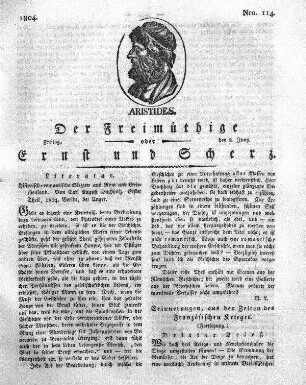 Nro. 114., Freitag den 8. Juny