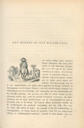 Een regent op het eiland Java