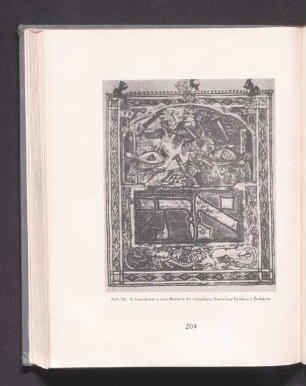 Abb. 136. Schmuckblatt in dem Machsor der ehemaligen Sammlung Kaufmann, Budapest.
