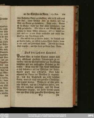 Das dreizehnte Kapitel.