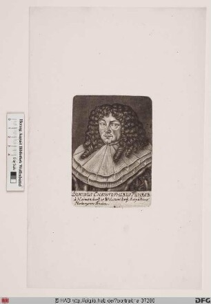 Bildnis Christoph VI Fürer (von Haimendorf)