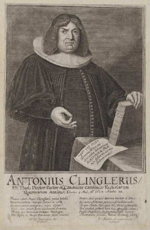 Bildnis des Antonius Clinglerus