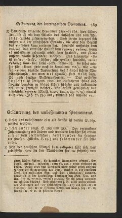 Erläuterung des unbestimmten Pronomens.