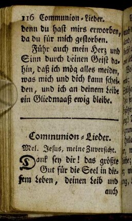 Communion-Lieder.