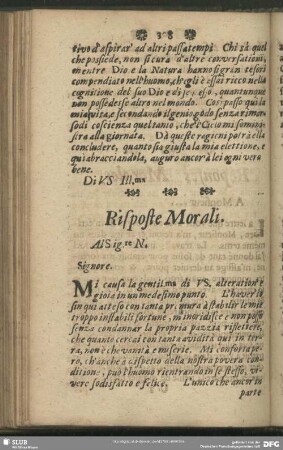 Risposte Morali