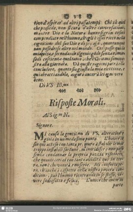 Risposte Morali