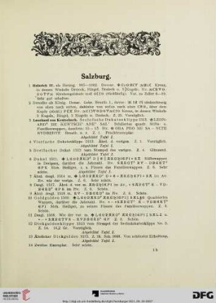 Salzburg (Nr. 1-189)