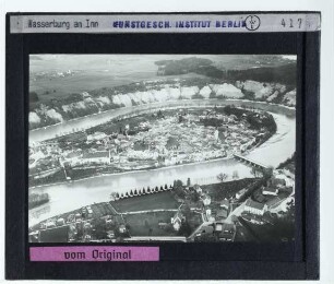 Wasserburg, Altstadt : Luftbild