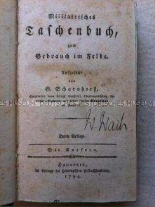 Handbuch für die militärische Ausbildung