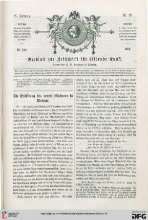 Heft 19 (16. Juli 1869)