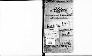 Vereinfachung der Reichsverwaltung.- Verwaltungsreform: Bd. 3