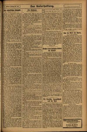 Zweite Ausgabe vom Donnerstag, den 19. Juni 1924.