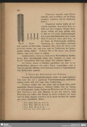 2. Dauer der Haltbarkeit der Platten
