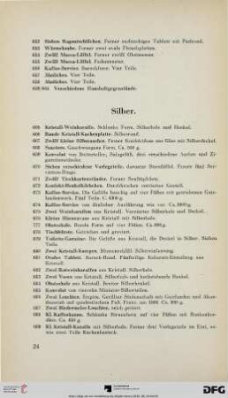 Silber (Nr. 665-719)