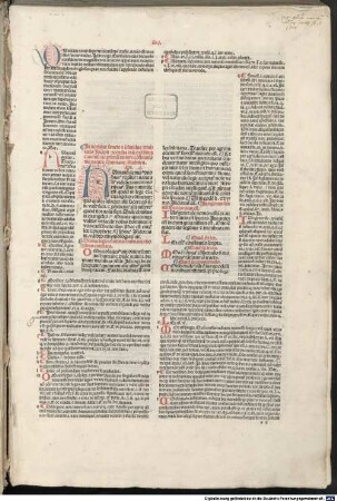 Decretum : mit der Glossa ordinaria von Johannes Teutonicus in der Bearbeitung von Bartholomaeus Brixiensis