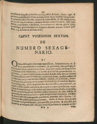 Caput Vigesimum Sextum. - Trigesimum.