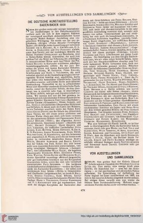 24: Die Deutsche Kunstausstellung Baden-Baden 1909